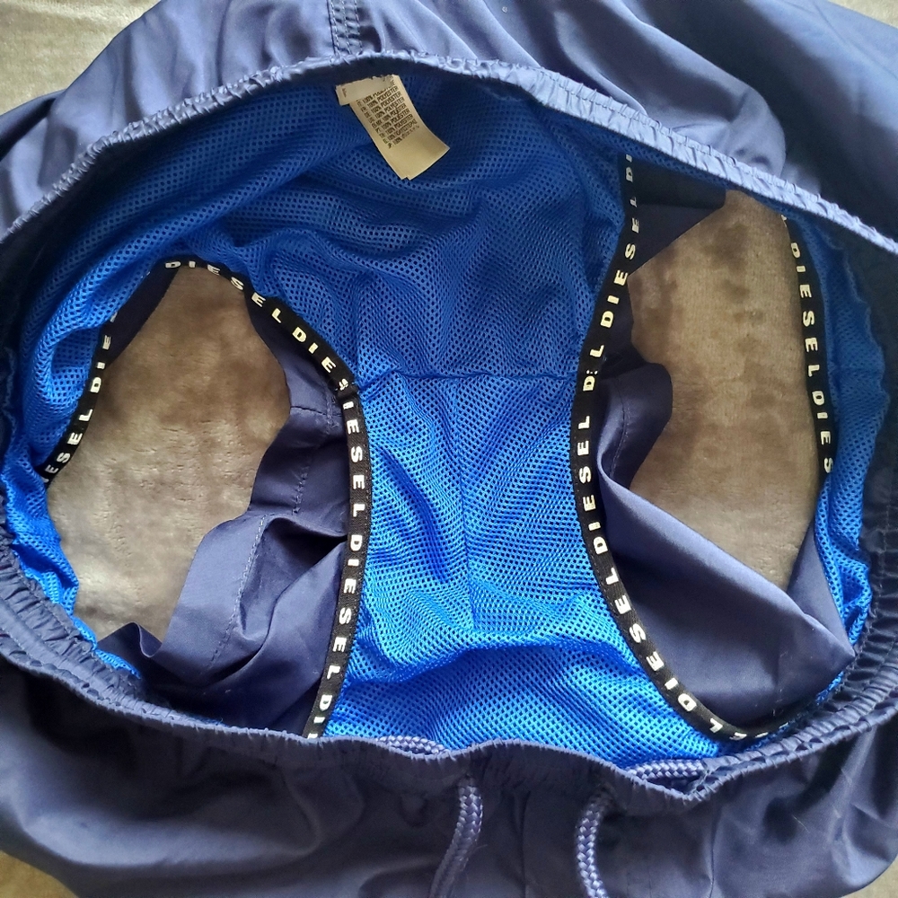 💙 NWOT Mid-length Beachwear Shorts - Picture 4 of 8